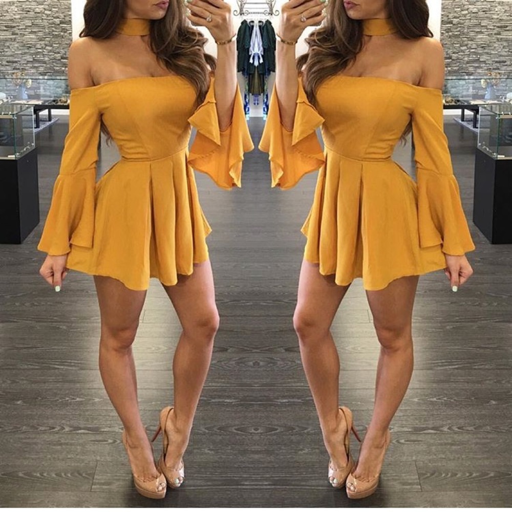 Mustard romper